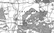 Old Map of Frilsham, 1898 - 1910