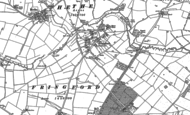 Old Map of Fringford, 1898 - 1920