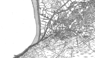 Old Map of Friog, 1900