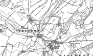 Old Map of Friston, 1908