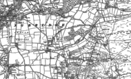 Old Map of Frogham, 1895 - 1908