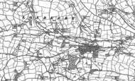 Old Map of Frogwell, 1887 - 1888