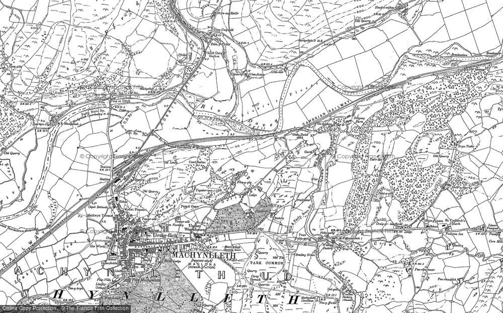 Old Map of Fron-y-gôg, 1886 - 1900 in 1886