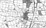 Old Map of Fulbeck, 1886