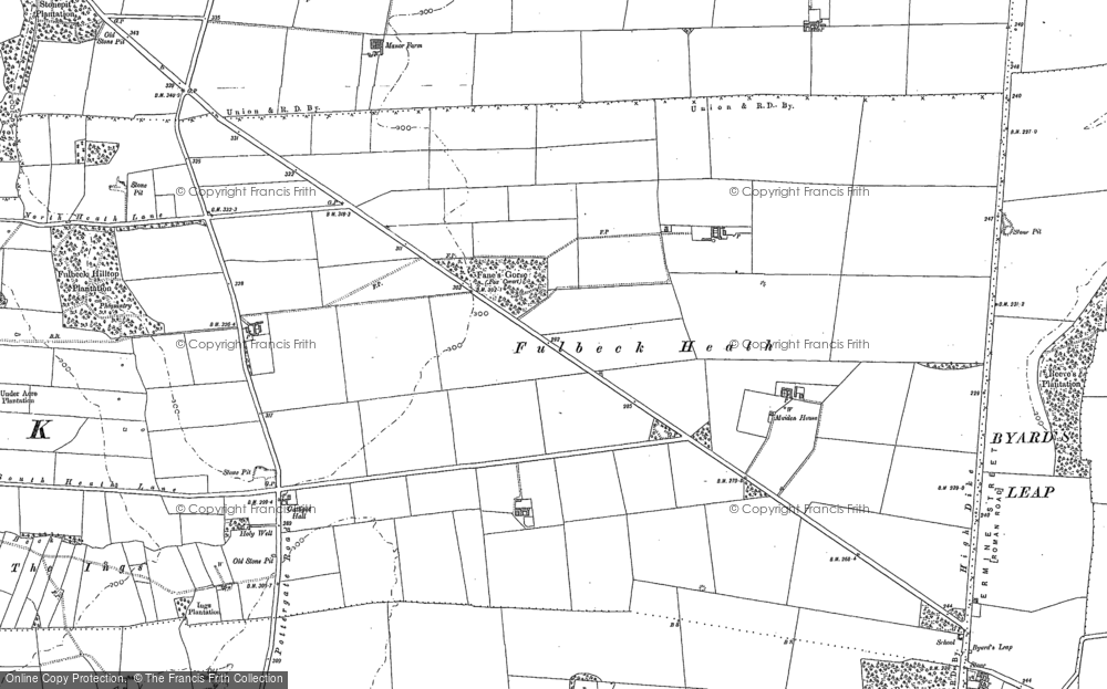 Fulbeck Heath, 1886