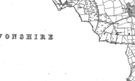 Old Map of Furley, 1887 - 1903
