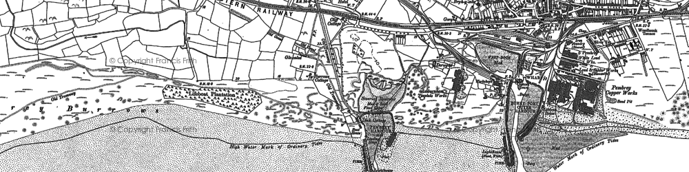Old map of Furnace in 1905