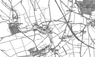 Old Map of Fyfield, 1894