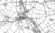 Old Map of Fyfield, 1898 - 1901
