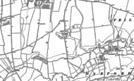 Old Map of Fyfield Wick, 1898