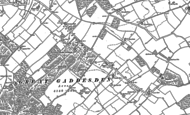Old Map of Gaddesden Row, 1897 - 1900