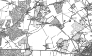 Old Map of Gadshill, 1895 - 1896