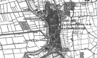 Old Map of Gainsborough, 1885 - 1898
