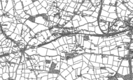 Old Map of Galley Common, 1901 - 1902
