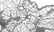 Old Map of Galmpton, 1886 - 1938
