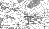 Old Map of Gamlingay, 1900