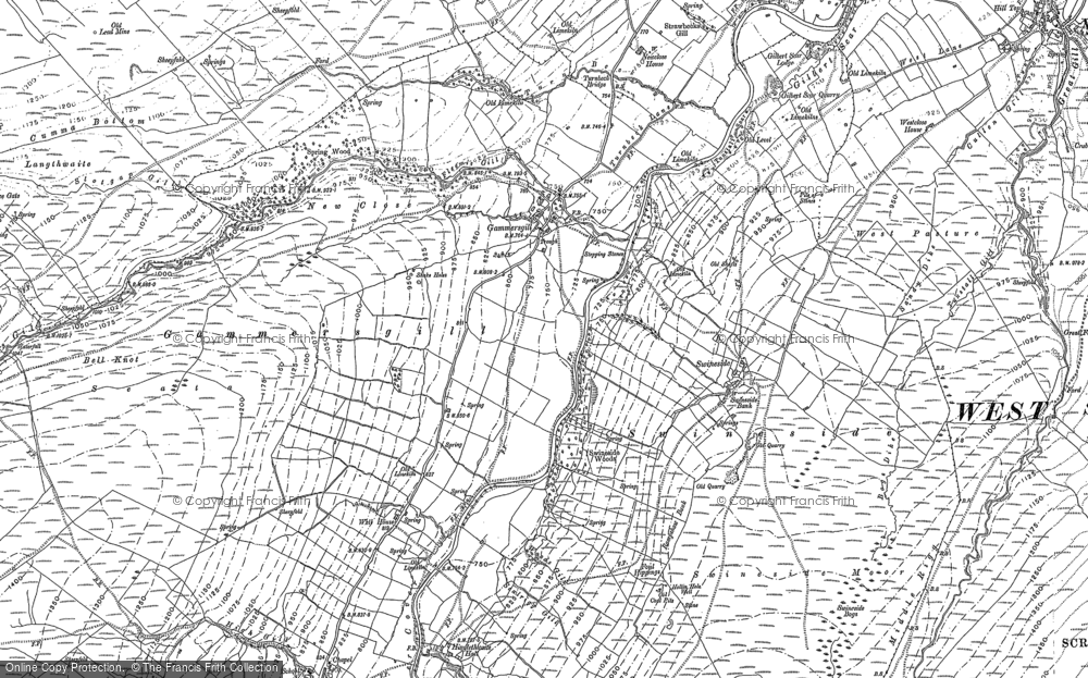 Old Map of Historic Map covering Walden in 1910