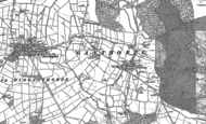 Old Map of Ganthorpe, 1889