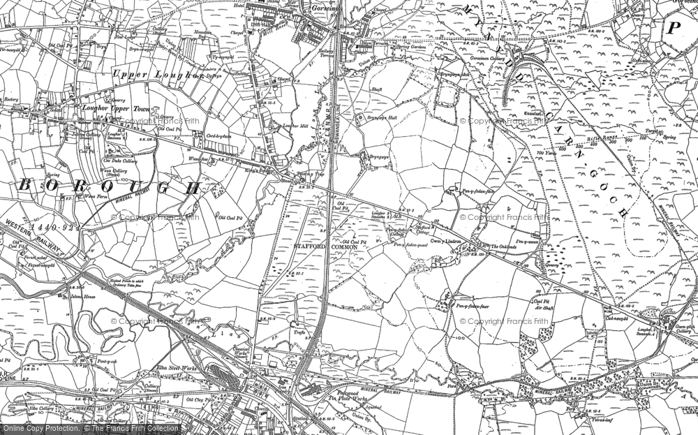 Old Map of Garden Village, 1905 - 1913 in 1905