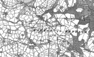 Old Map of Garras, 1906