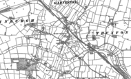 Old Map of Garvestone, 1882 - 1886