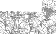 Old Map of Garway, 1887 - 1903