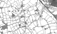 Old Map of Gateley, 1885