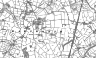 Old Map of Gawsworth, 1897