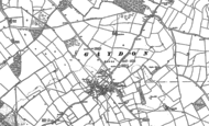 Old Map of Gaydon, 1885 - 1904