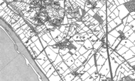 Old Map of Gayton, 1898 - 1910