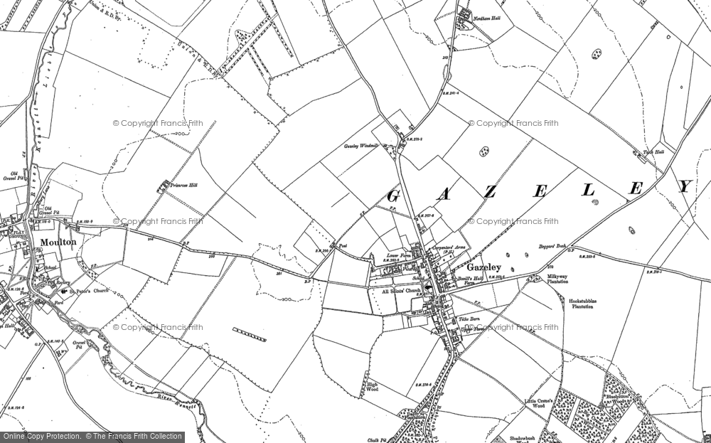 Gazeley, 1883 - 1884