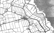Old Map of Gedney Drove End, 1887 - 1903
