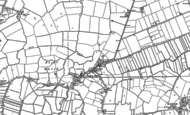Old Map of Gedney Dyke, 1887