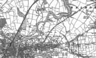 Old Map of Gilesgate, 1895