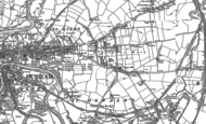 Old Map of Gilesgate Moor, 1895 - 1896