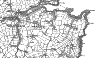 Old Map of Gillan, 1906
