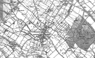 Old Map of Gilling West, 1892