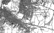 Old Map of Gillingham, 1896