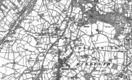Old Map of Gillow Heath, 1878 - 1897