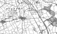 Old Map of Glanton, 1896