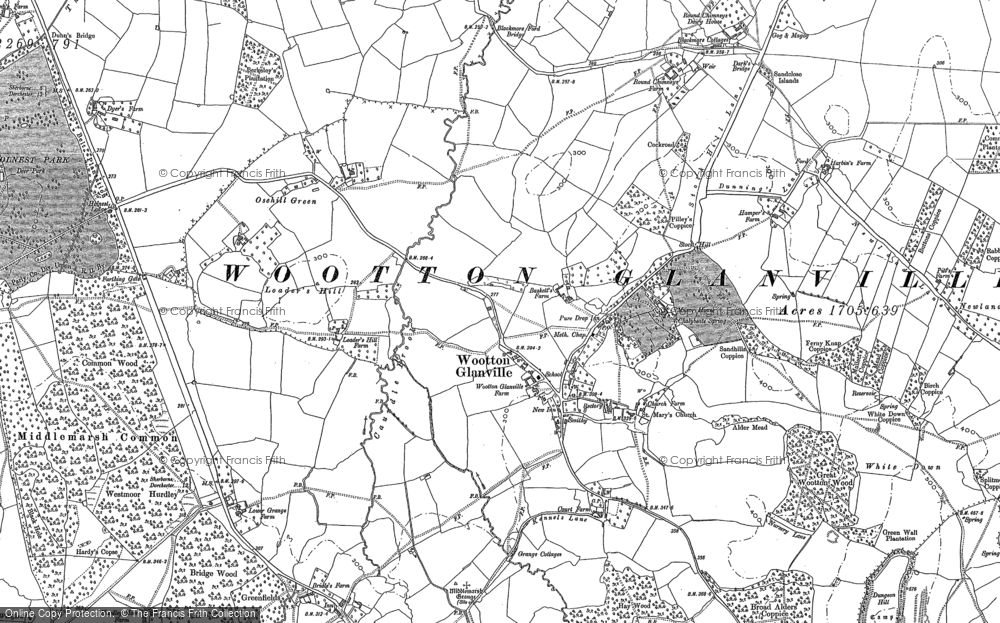 Glanvilles Wootton, 1886 - 1887