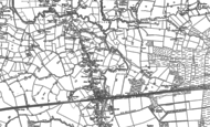 Old Map of Glazebury, 1892