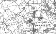Old Map of Glemsford, 1884 - 1885