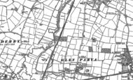 Old Map of Glen Parva, 1885