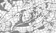 Old Map of Gnaton Hall, 1905 - 1906