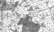Old Map of Goathurst, 1886 - 1887