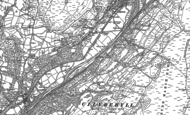 Old Map of Godre'r-graig, 1897