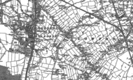 Old Map of Golborne, 1891 - 1892