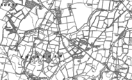 Old Map of Goose Green, 1896