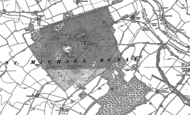 Old Map of Gorhambury, 1897
